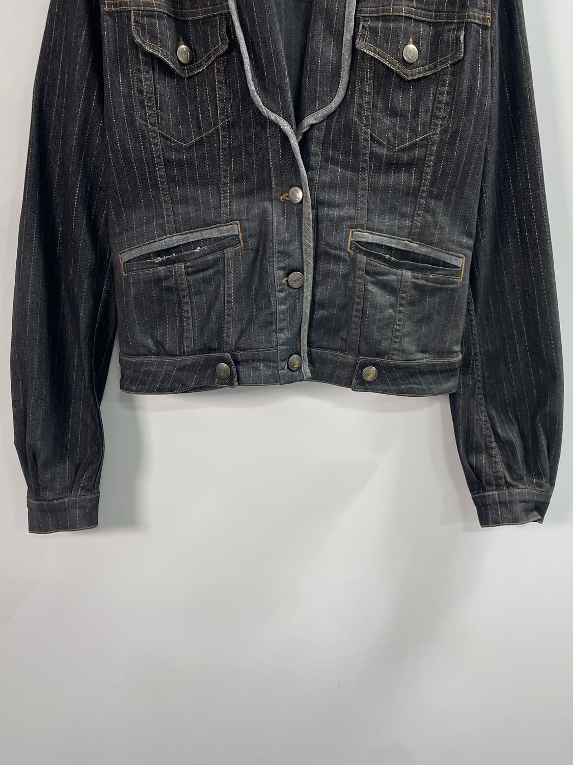 저스트 카발리 우먼스 데님 블레이저 자켓 (on.698) 상품이미지4