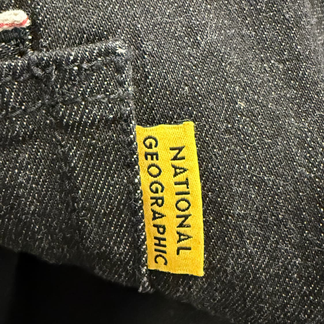 [정품/86] 내셔널지오그래픽 블랙 데님 바지 b17 상품이미지6