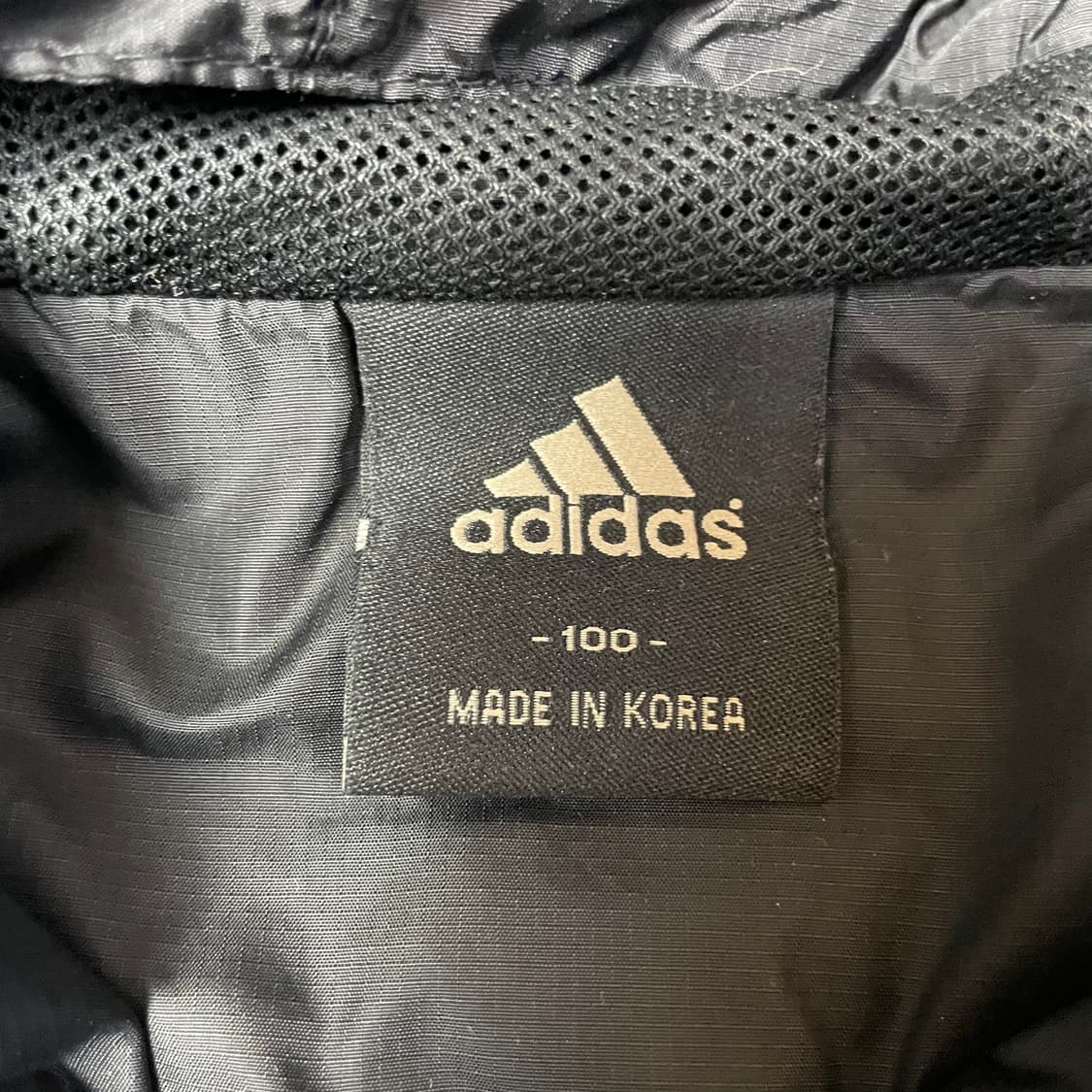 아디다스 윈드브레이커 블랙 바람막이 100 상품이미지5