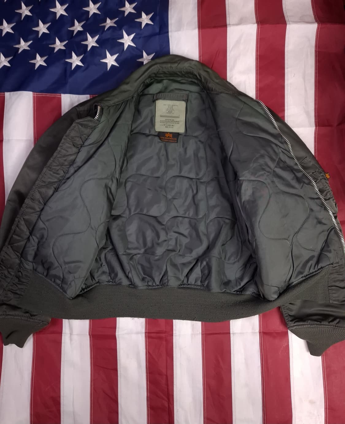 오리지날 미국제조 미공군 민수용 CWU-45/P 항공자켓 상품이미지7