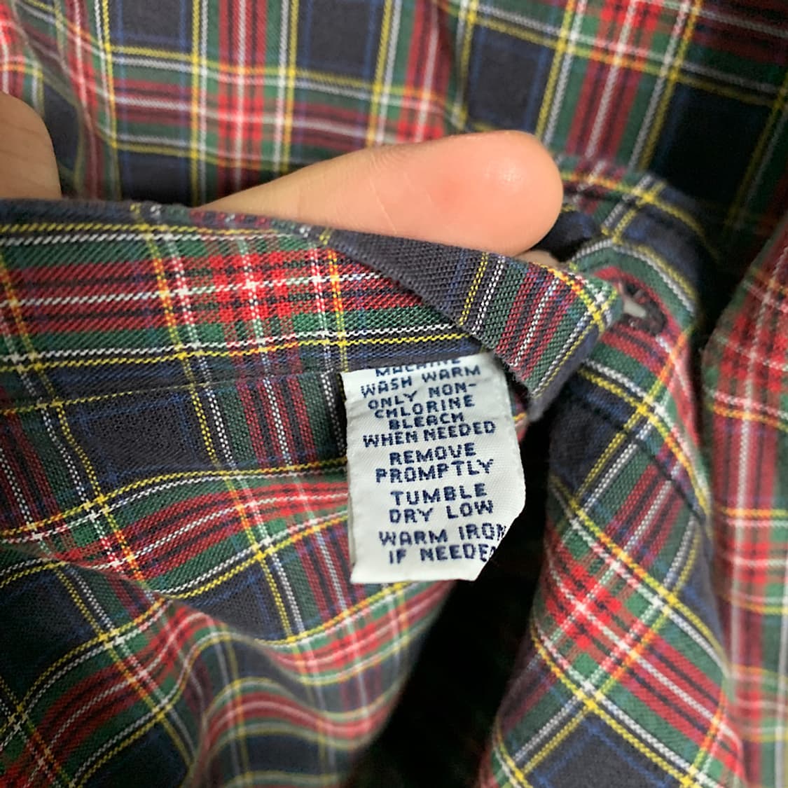 폴로 랄프로렌 체크 셔츠 S 상품이미지4