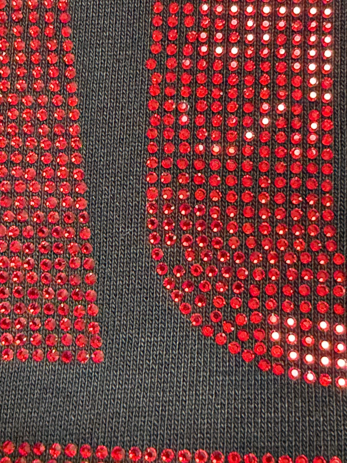 (유일매물) NAMILIA FAUX PAS 크롭 라인스톤 후드집업 상품이미지7