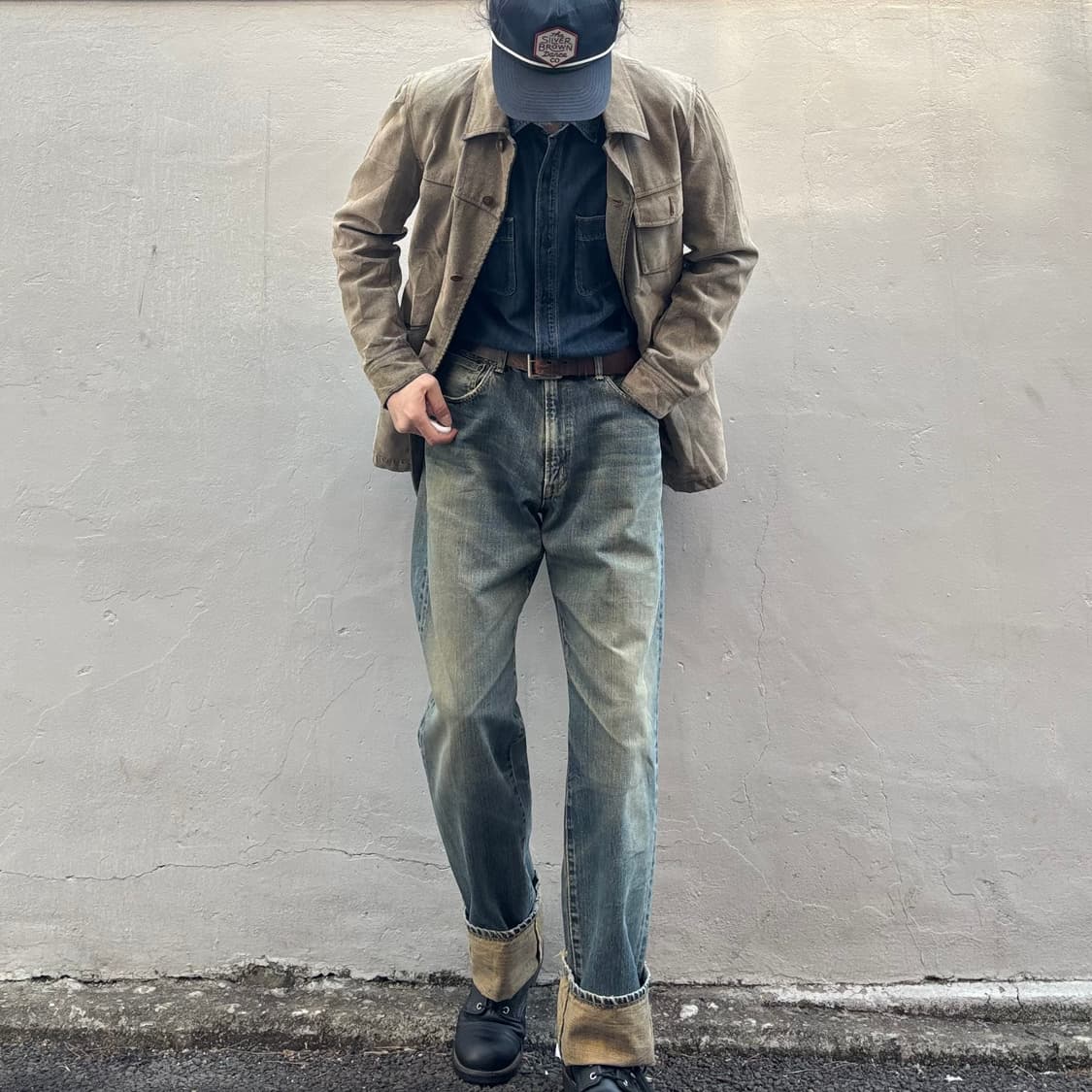 일본 에드윈 505x 셀비지 데님 상품이미지3