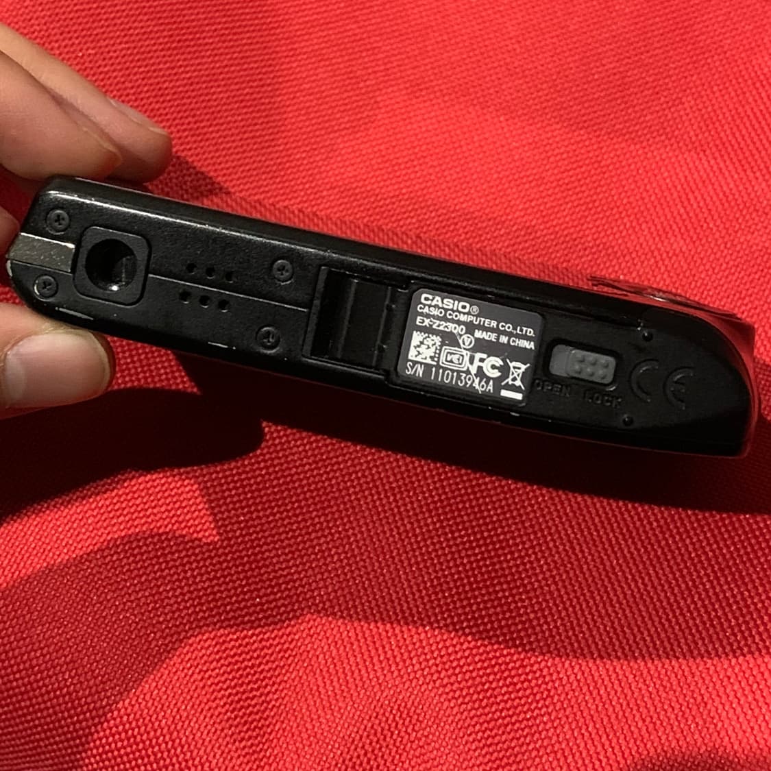 카시오 엑슬림 Z2300 빈티지 카메라 상품이미지4