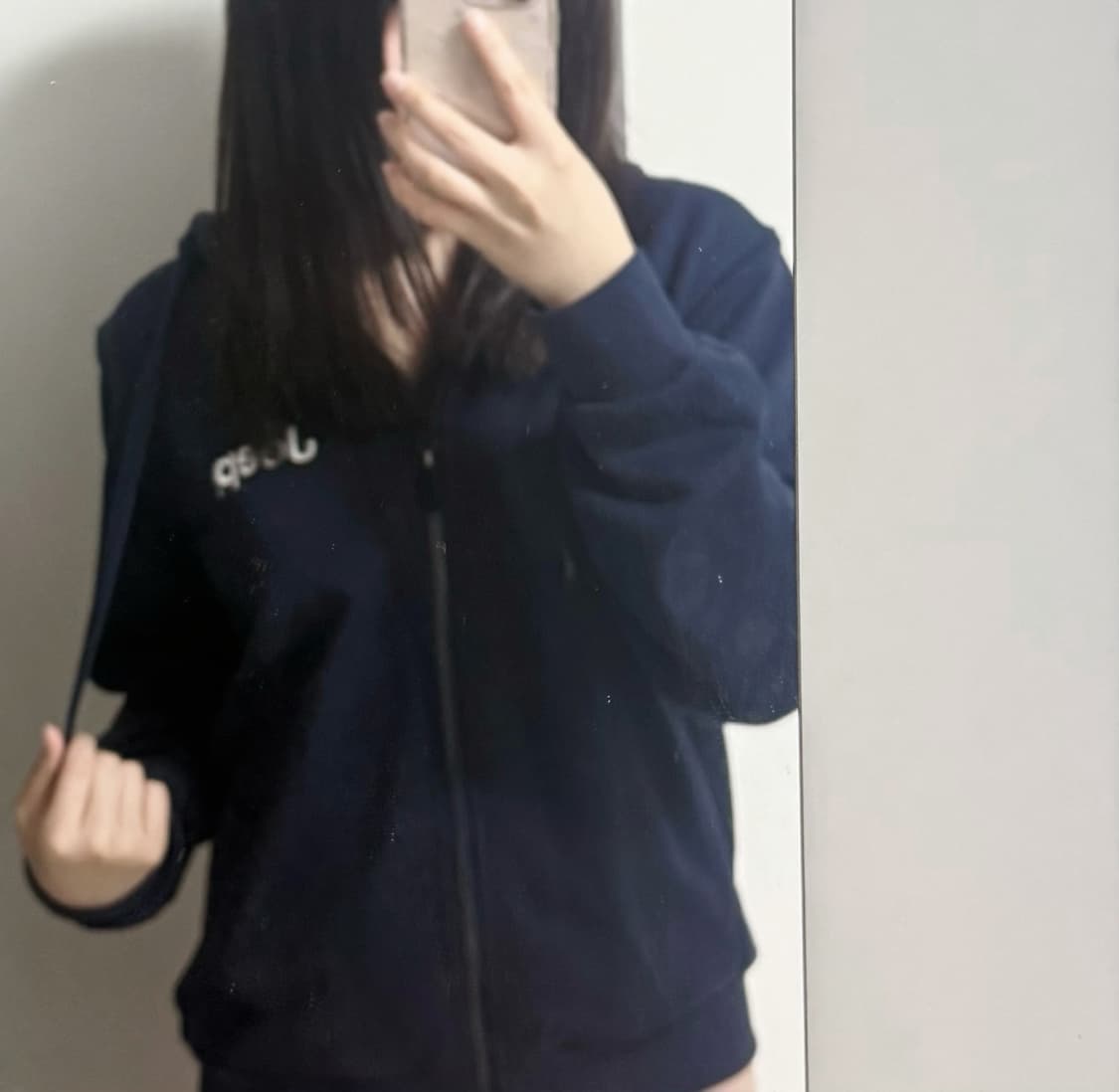 지프 네이비 후드집업 상품이미지1