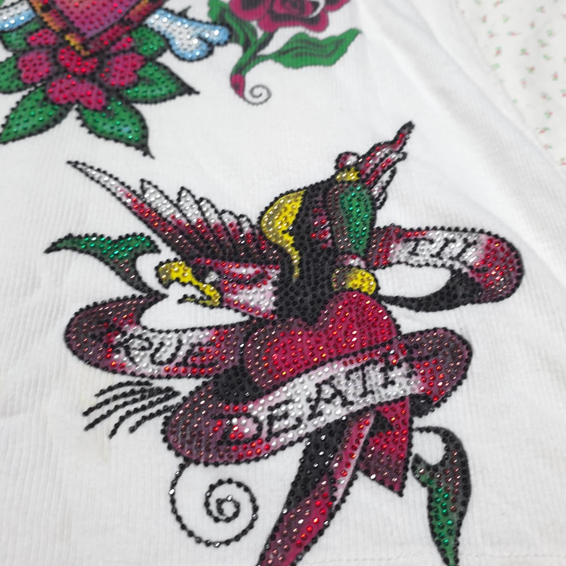 Ed Hardy 슬리브리스 원피스 펑크 갸루 y2k 상품이미지4