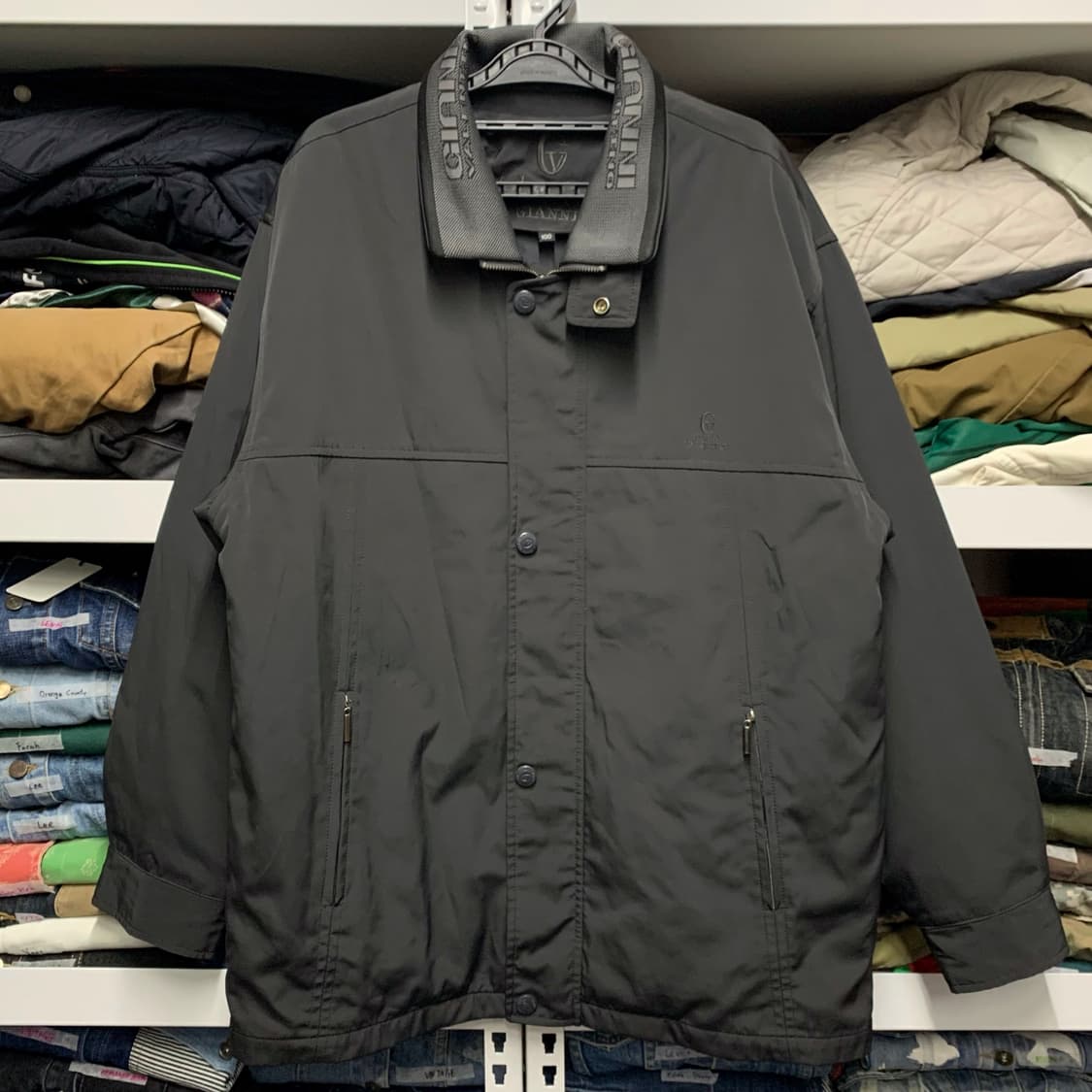 [L] 지아니 발렌티노 덕다운 블루종 재킷 상품이미지2