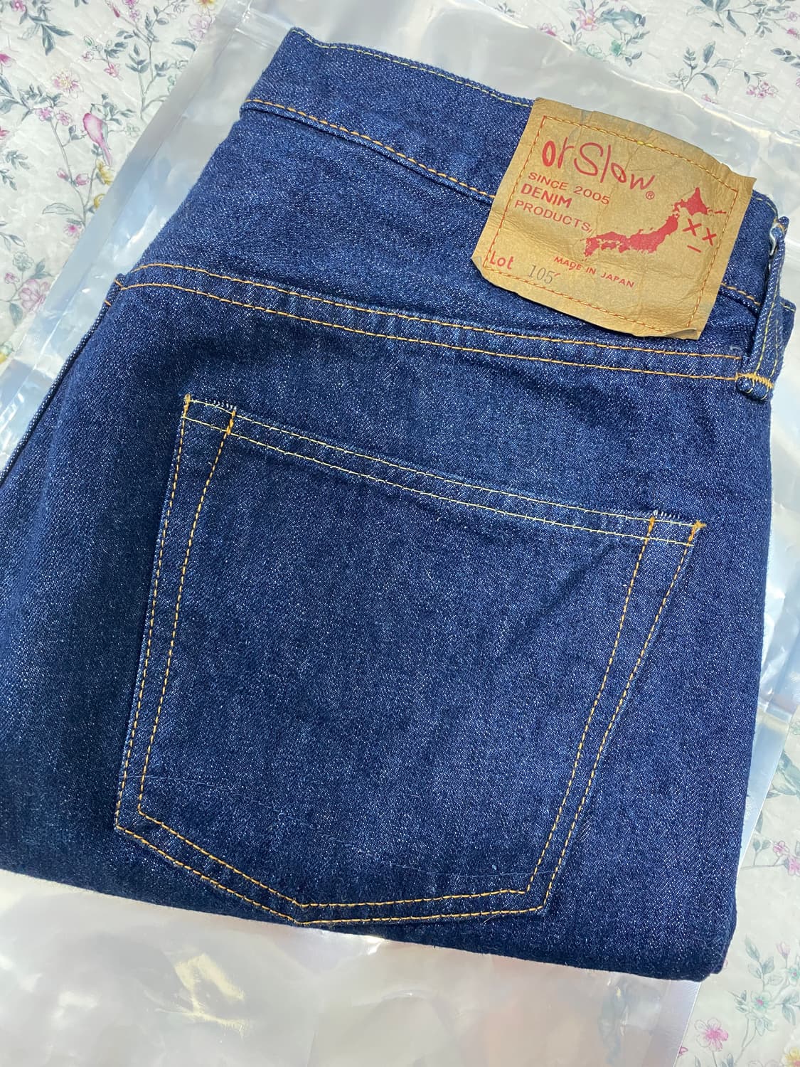 [Orslow] 오어슬로우 105 원워시 3사이즈 상품이미지1