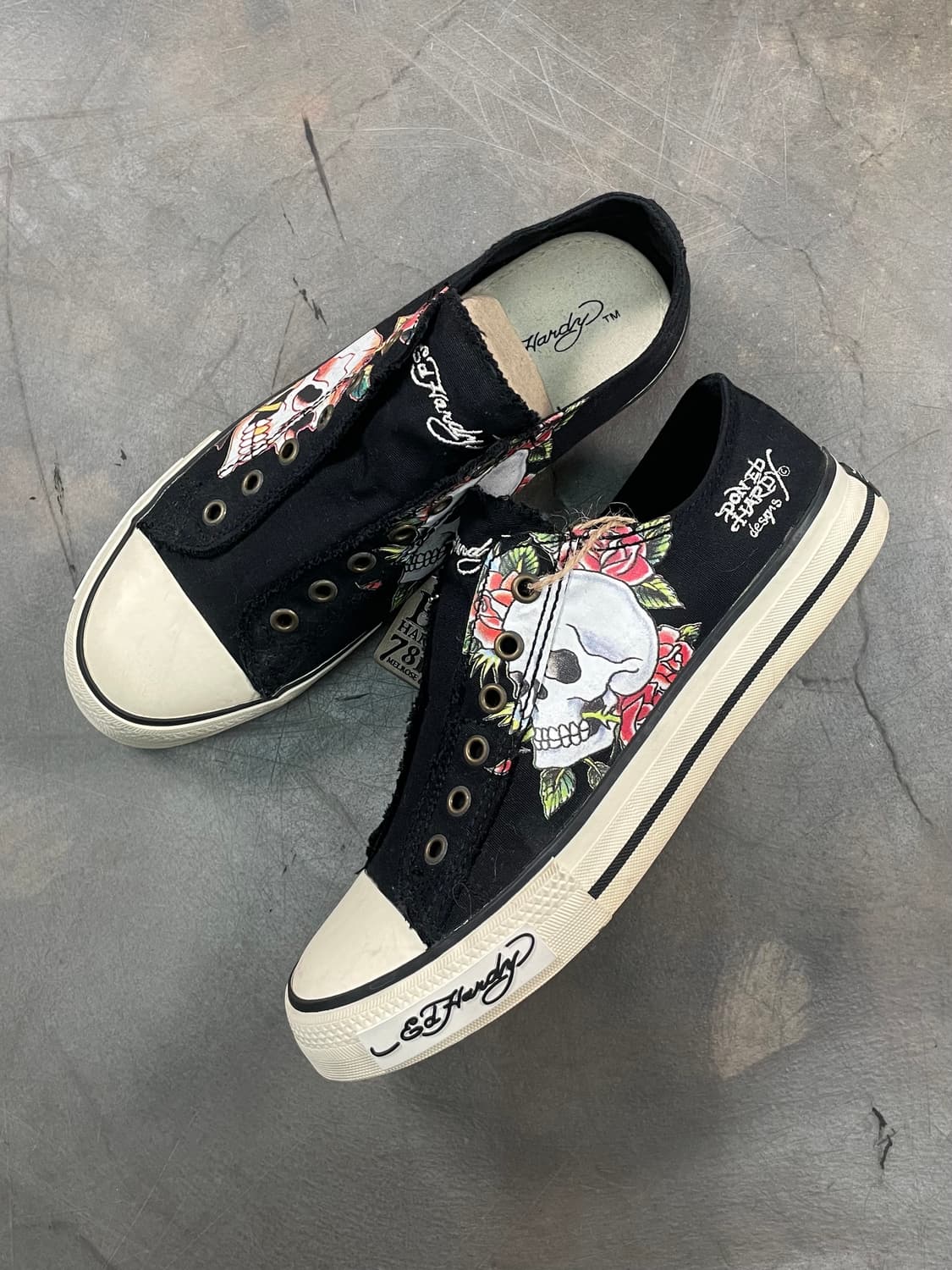 에드하디 스컬 슬립온 스니커즈 상품이미지1