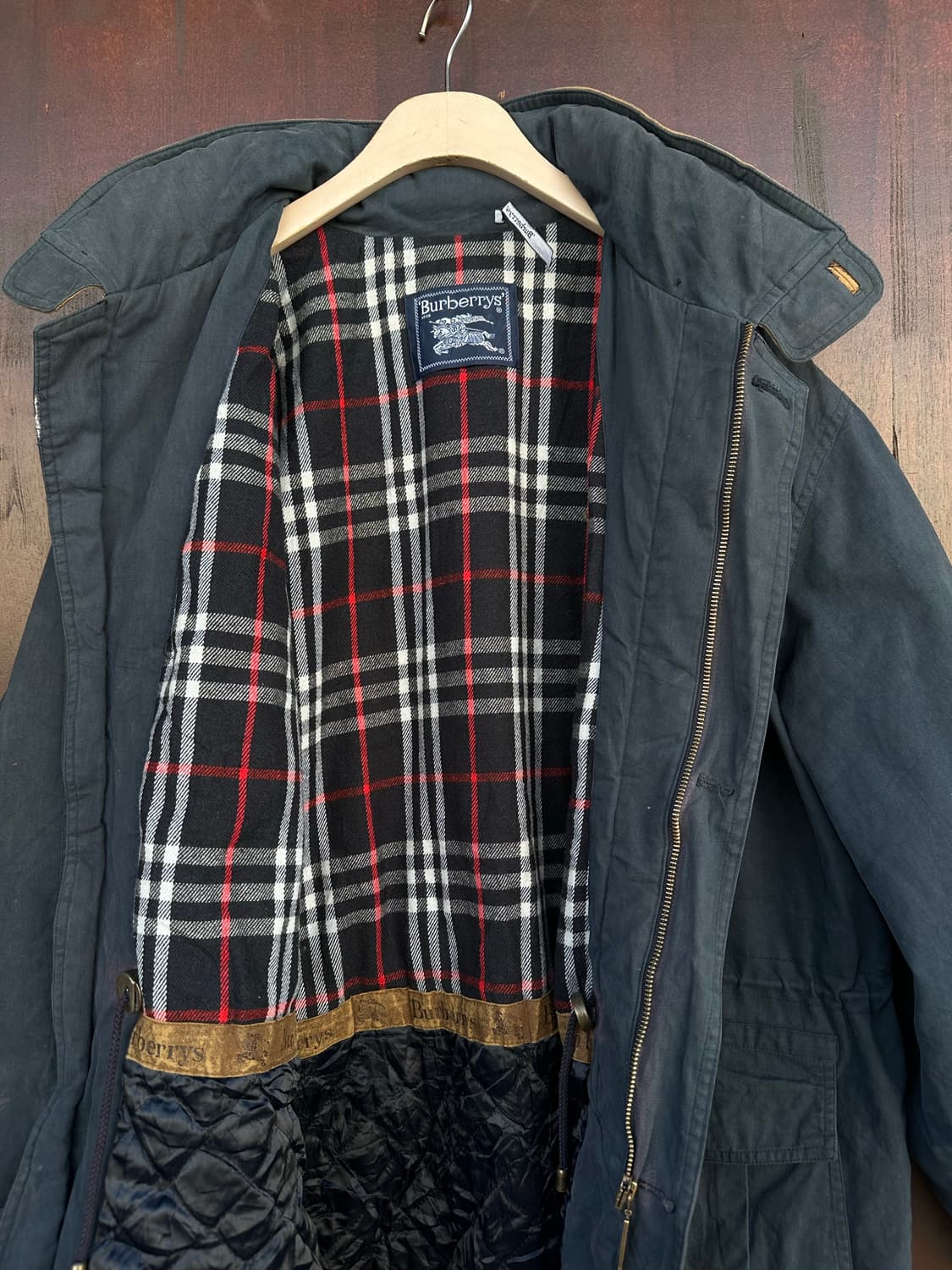 버버리 빈티지 헌팅자켓 상품이미지4