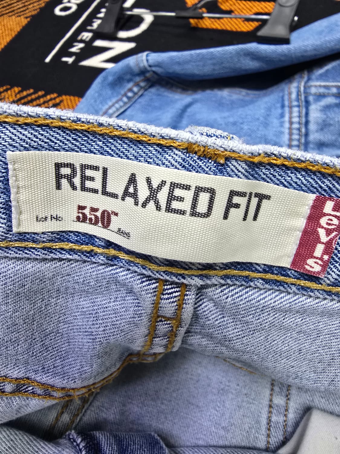 리바이스 550청바지 연청 데님 팬츠 (1832) 상품이미지4