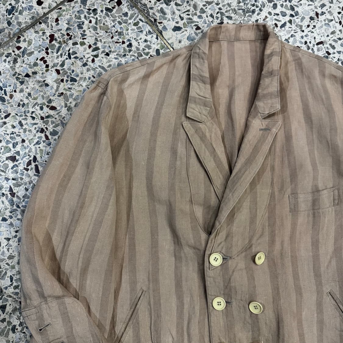 [M-L] 90s Yohji Yamamoto 요지야마모토 린넨 자켓 상품이미지4