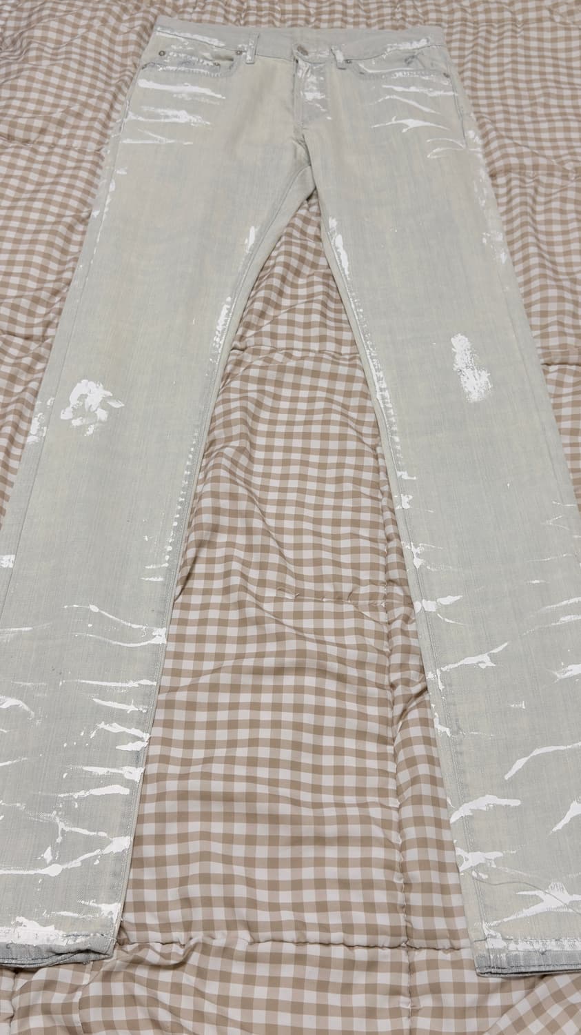 디올옴므 09aw 페인트 데님 30 상품이미지1