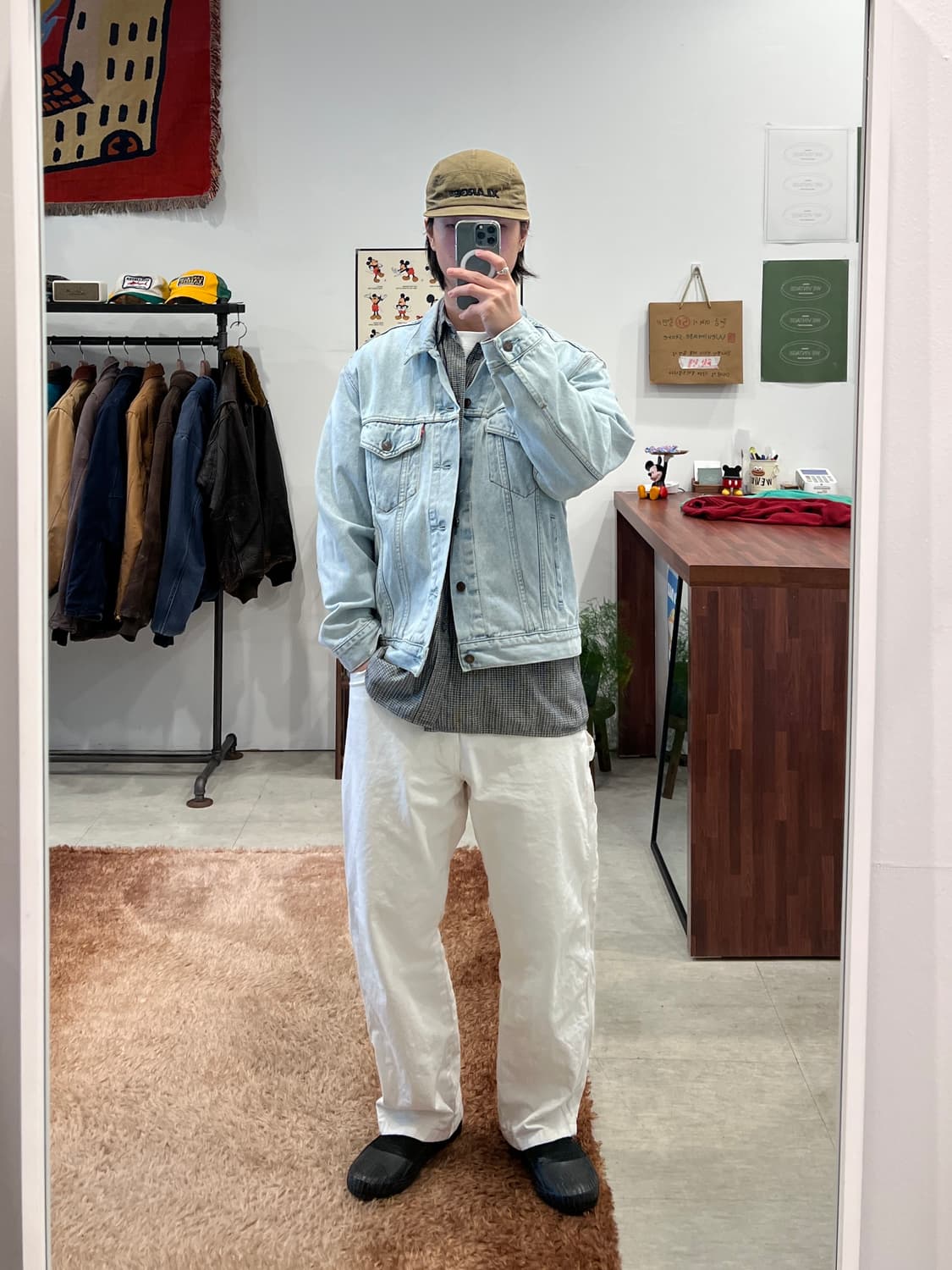 90s Levis 리바이스 70503 데님 트러커 자켓 상품이미지2