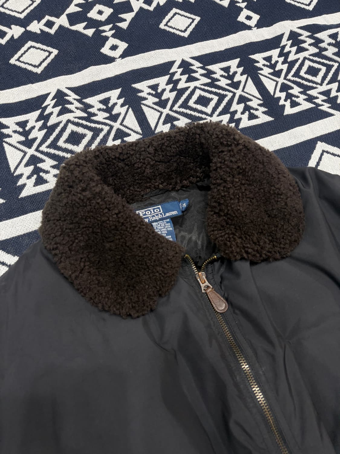 Polo 폴로 b-15 플라이트 봄버 다운 자켓 m 상품이미지3