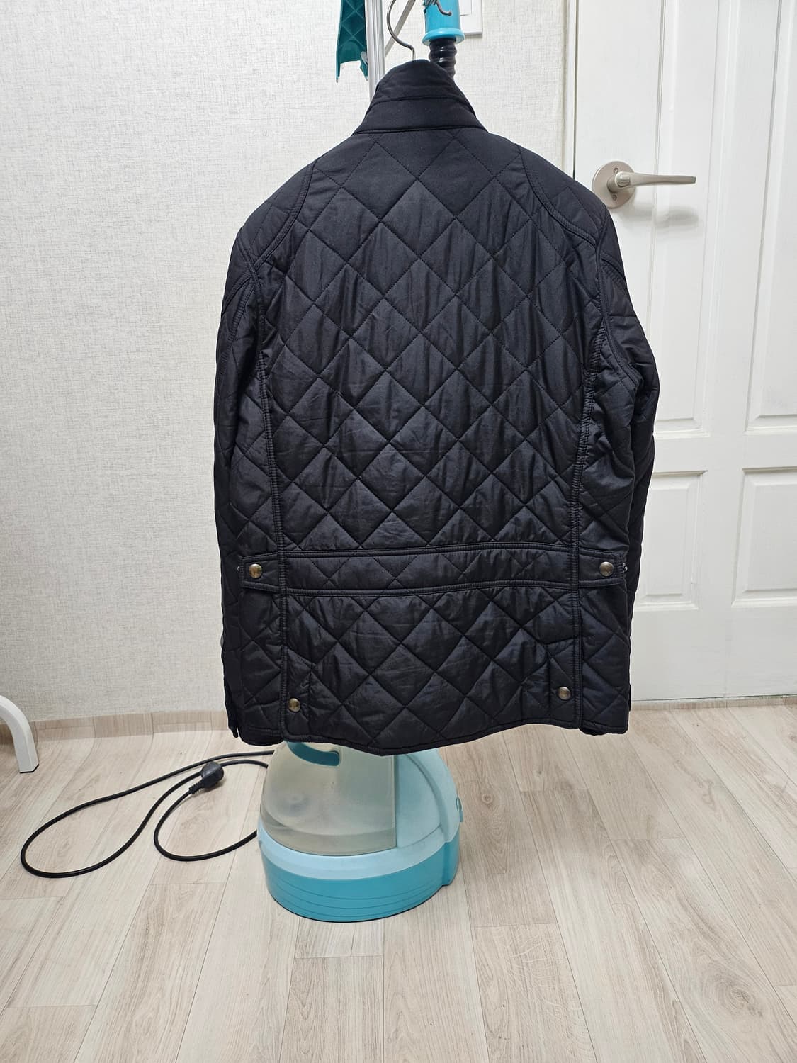 (85~90)S ☆초대장급☆ 랄프로렌 폴로 [블랙] 퀼팅자켓 상품이미지8