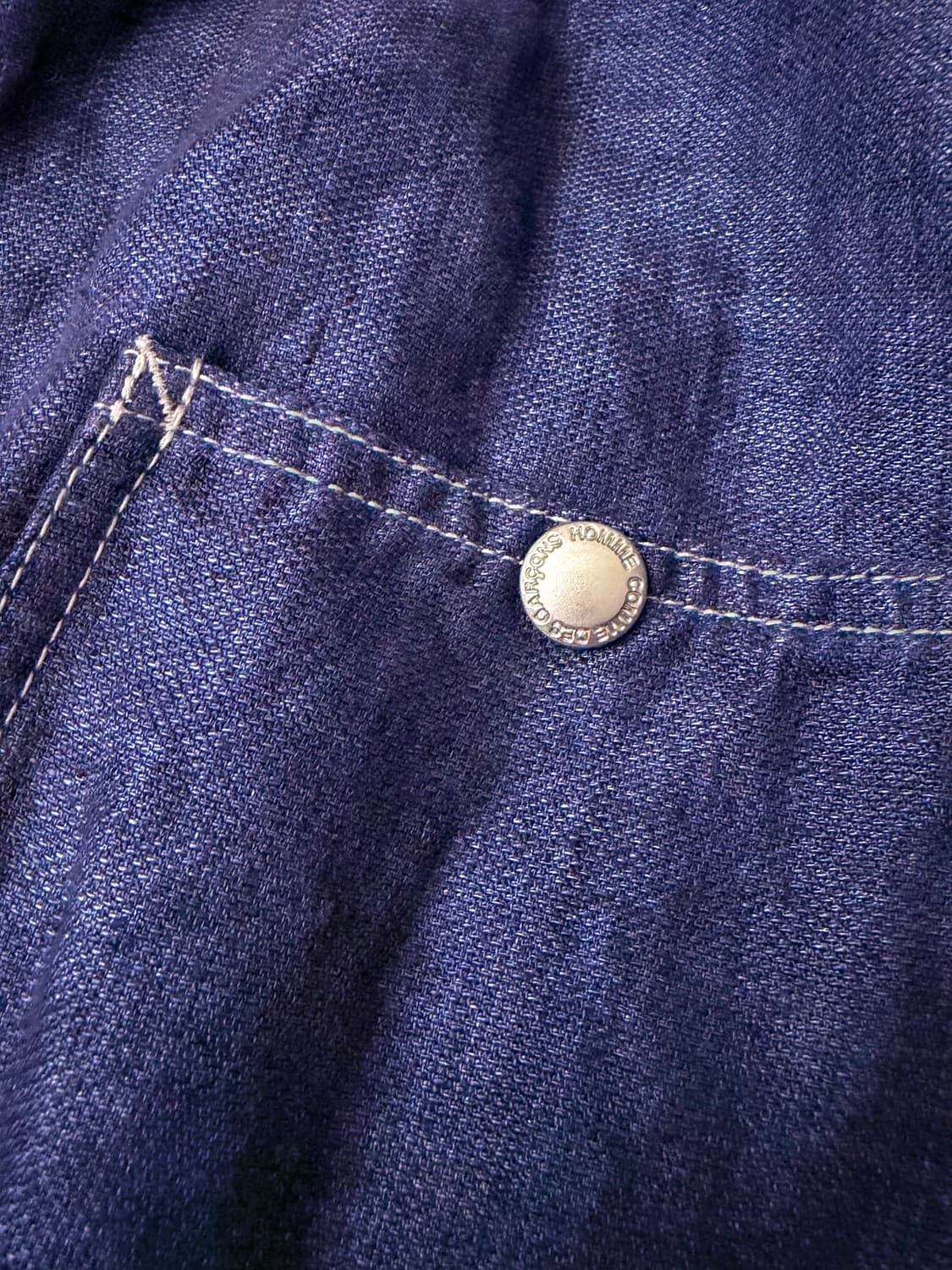 꼼데가르송 옴므 리버시블 데님 자켓 상품이미지5