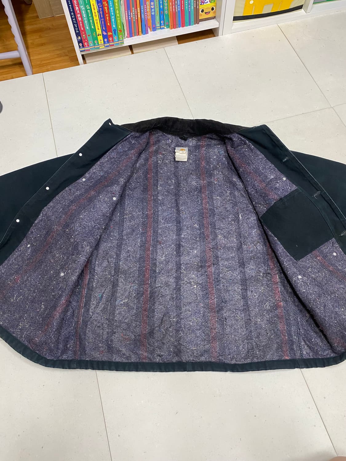 칼하트 C01 BLK 초어코트 48 빈티지 자켓 상품이미지2