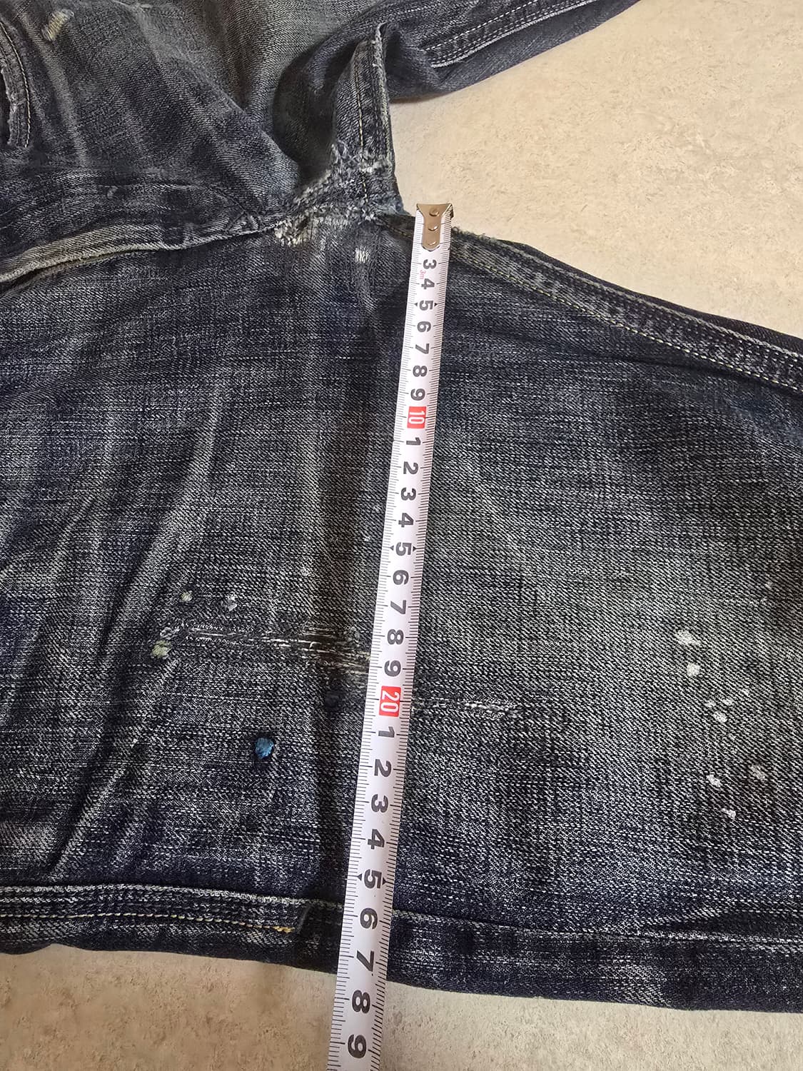 디젤 워싱 데님진 32사이즈입니다. 상품이미지8