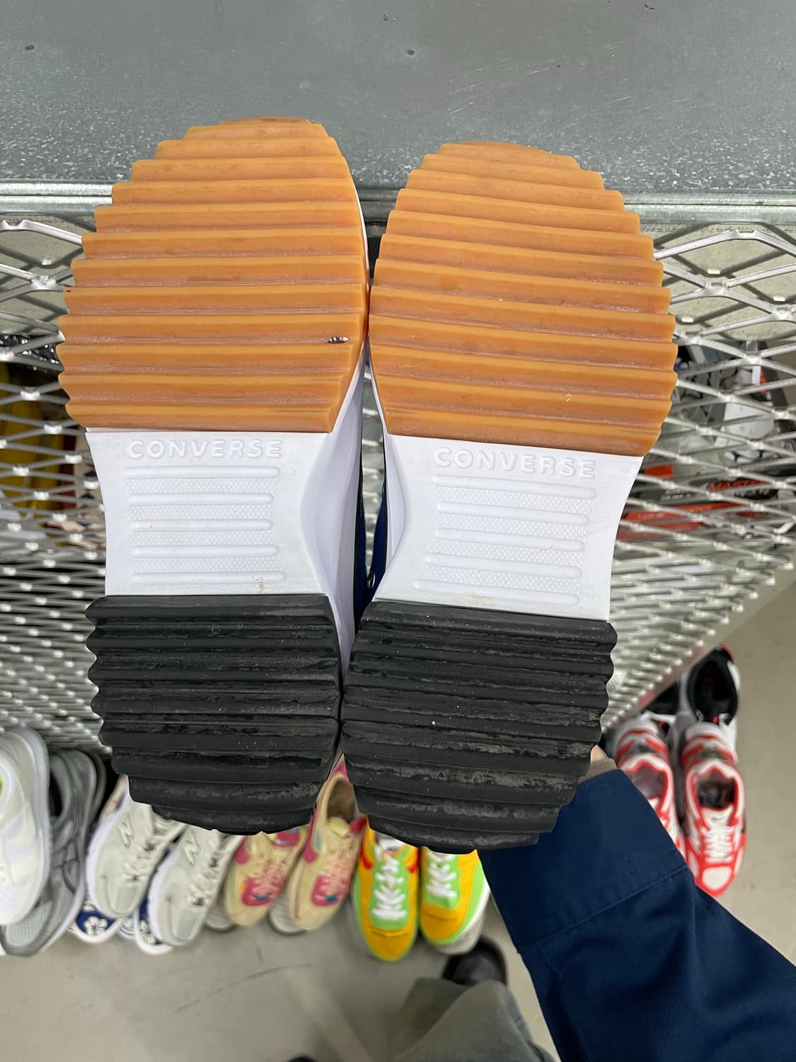 컨버스 런스타 하이크 로우 러쉬 블루 235 상품이미지6