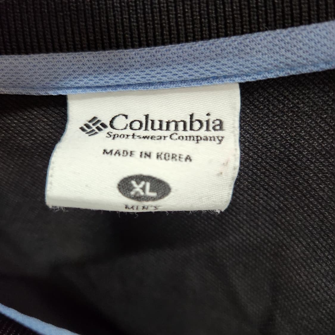 콜롬비아 로고자수 기능티 반팔카라 XL(XL) 남여공용 상품이미지5