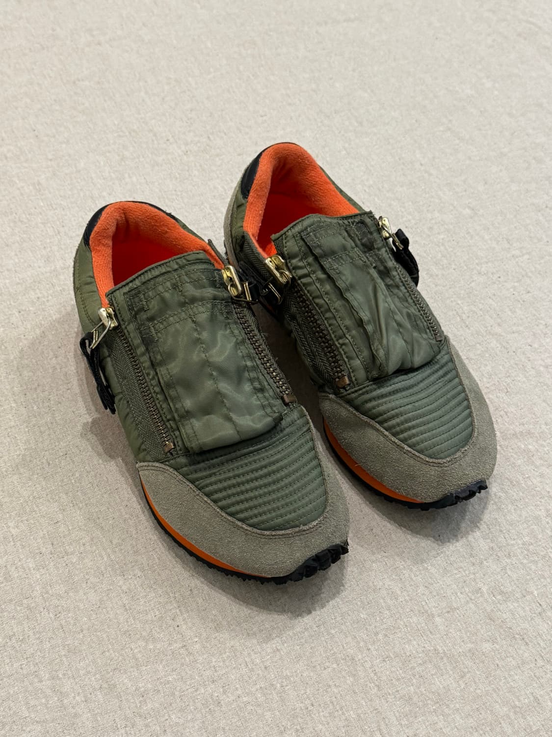 캐피탈 MA-1 카키 스니커즈 상품이미지2