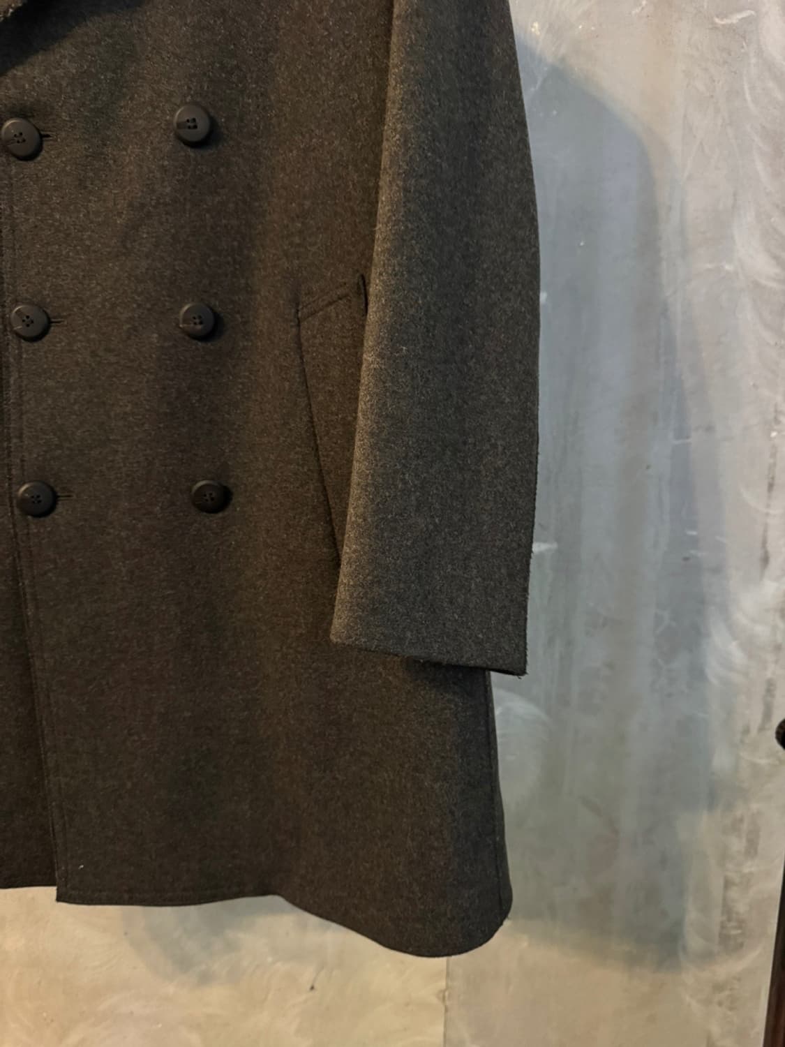 아르마니 꼴레지오니 더블 브레스티드 코트 100 상품이미지10