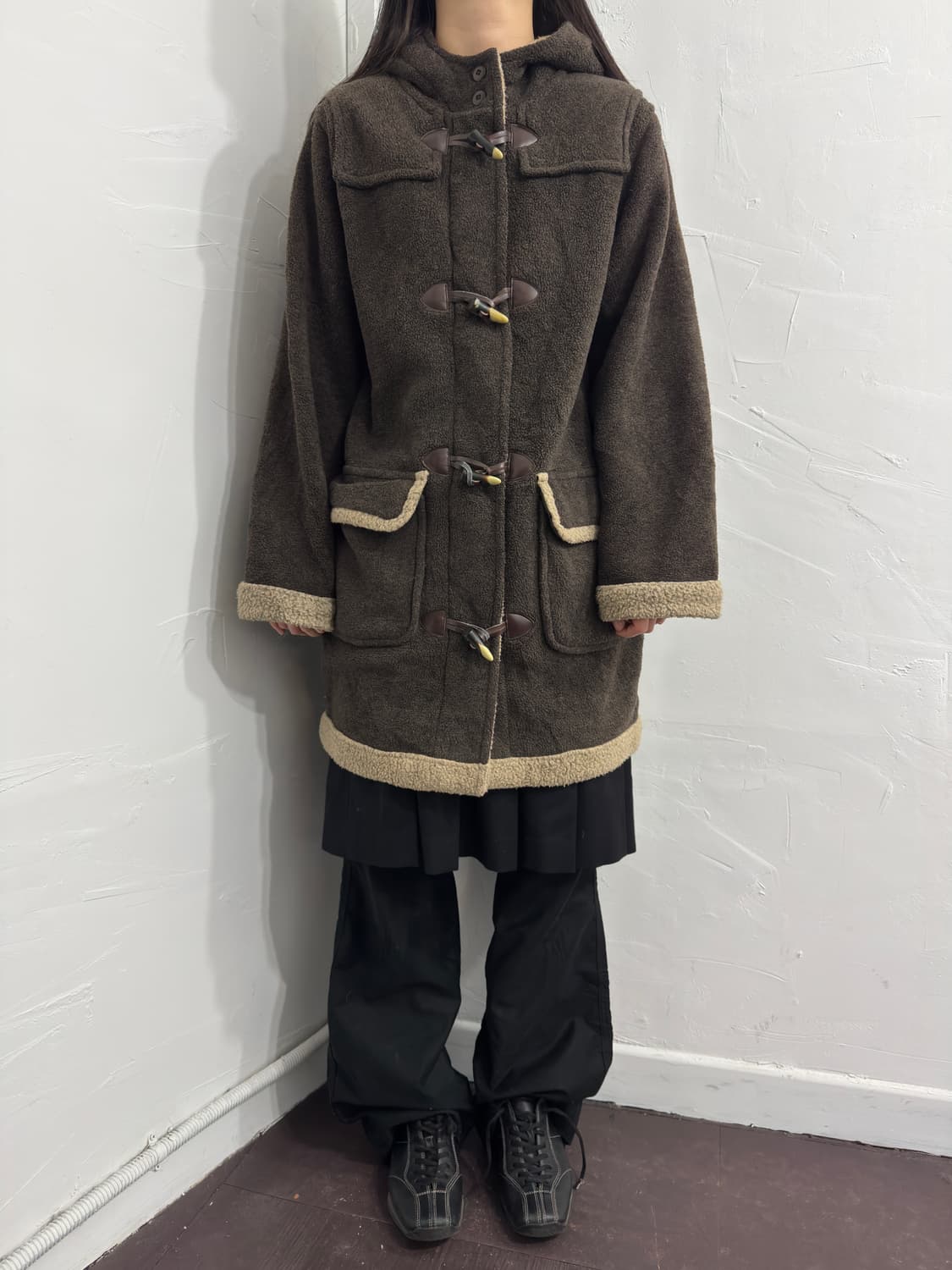 l.l.bean duffle hood fleece coat 상품이미지2