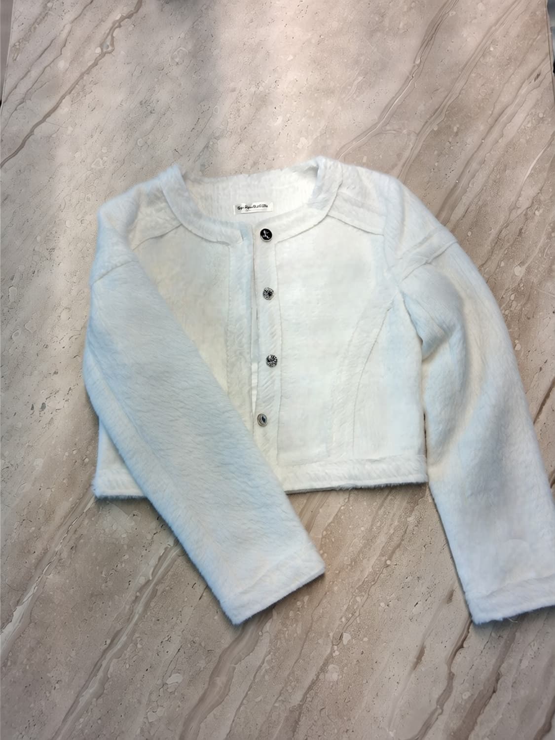 화이트 가디건 자켓 (새상품) 상품이미지3