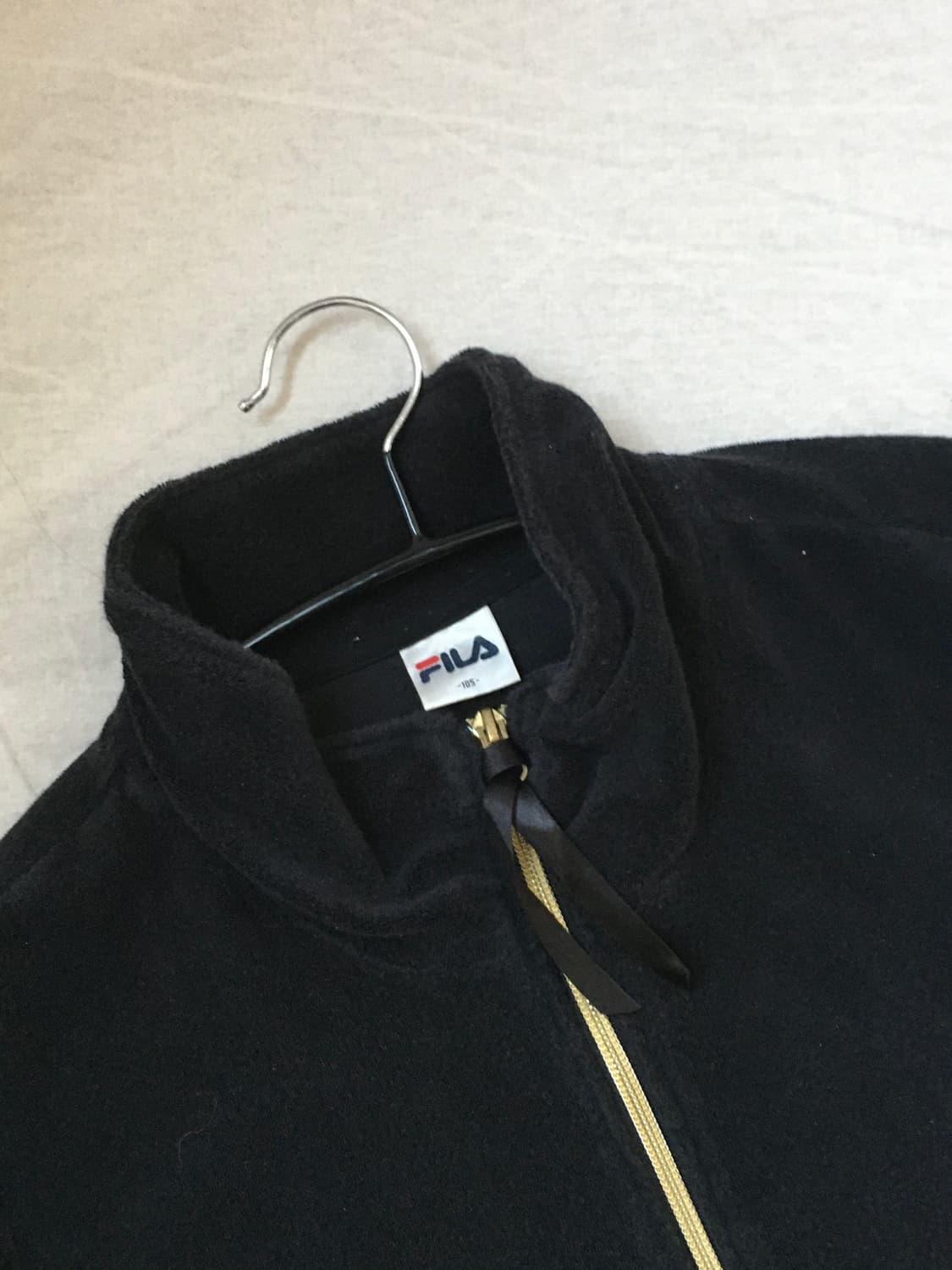 필라 벨벳 집업 상품이미지4