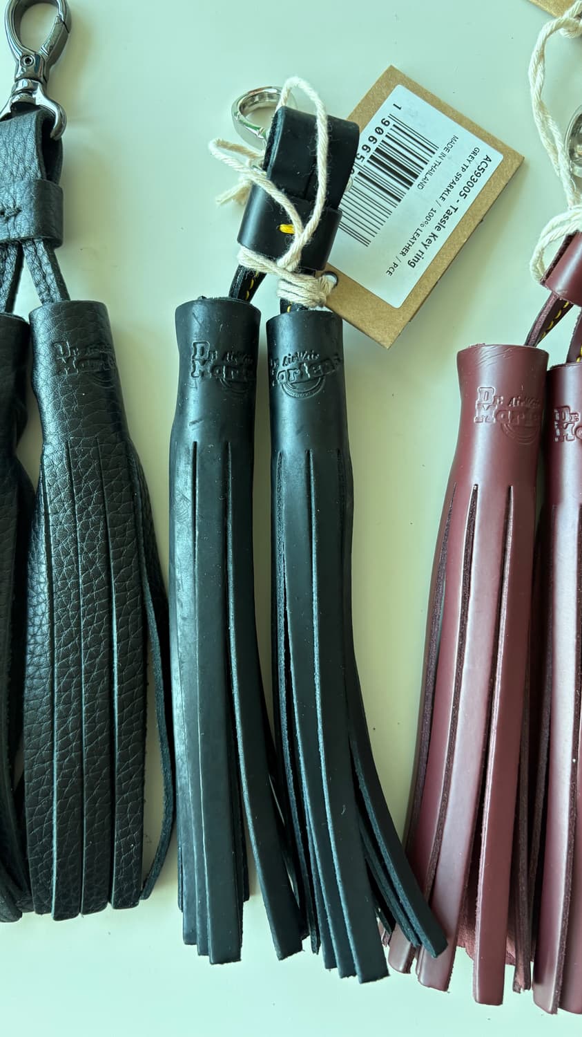 닥터마틴 가죽 태슬 키링 (5개일괄판매) 새상품 상품이미지3