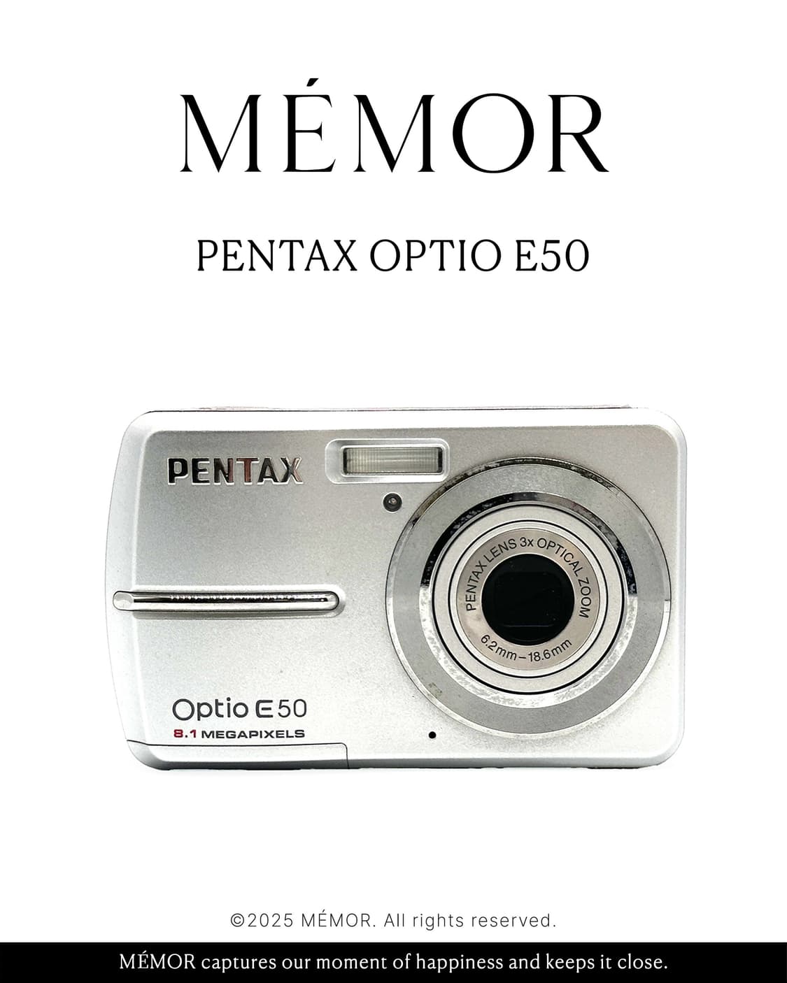 입문자 추천/AA배터리 사용💗PENTAX OPTIO E50 펜탁스 디카 상품이미지1