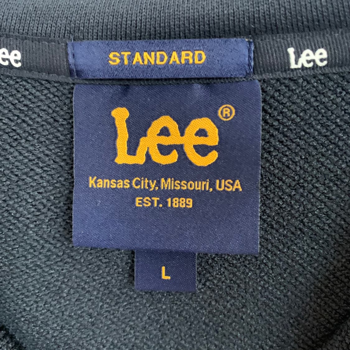 L LEE 리 스몰 트위치 로고 투웨이 후드 집업 상품이미지5