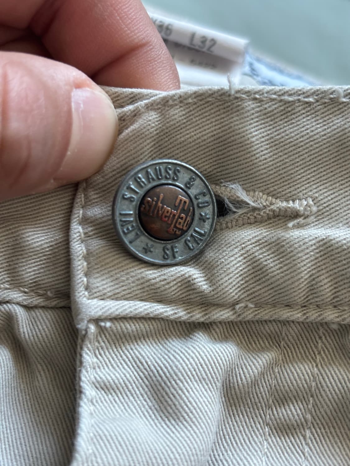 90s 리바이스 실버탭 배기 치노 36 32 상품이미지3