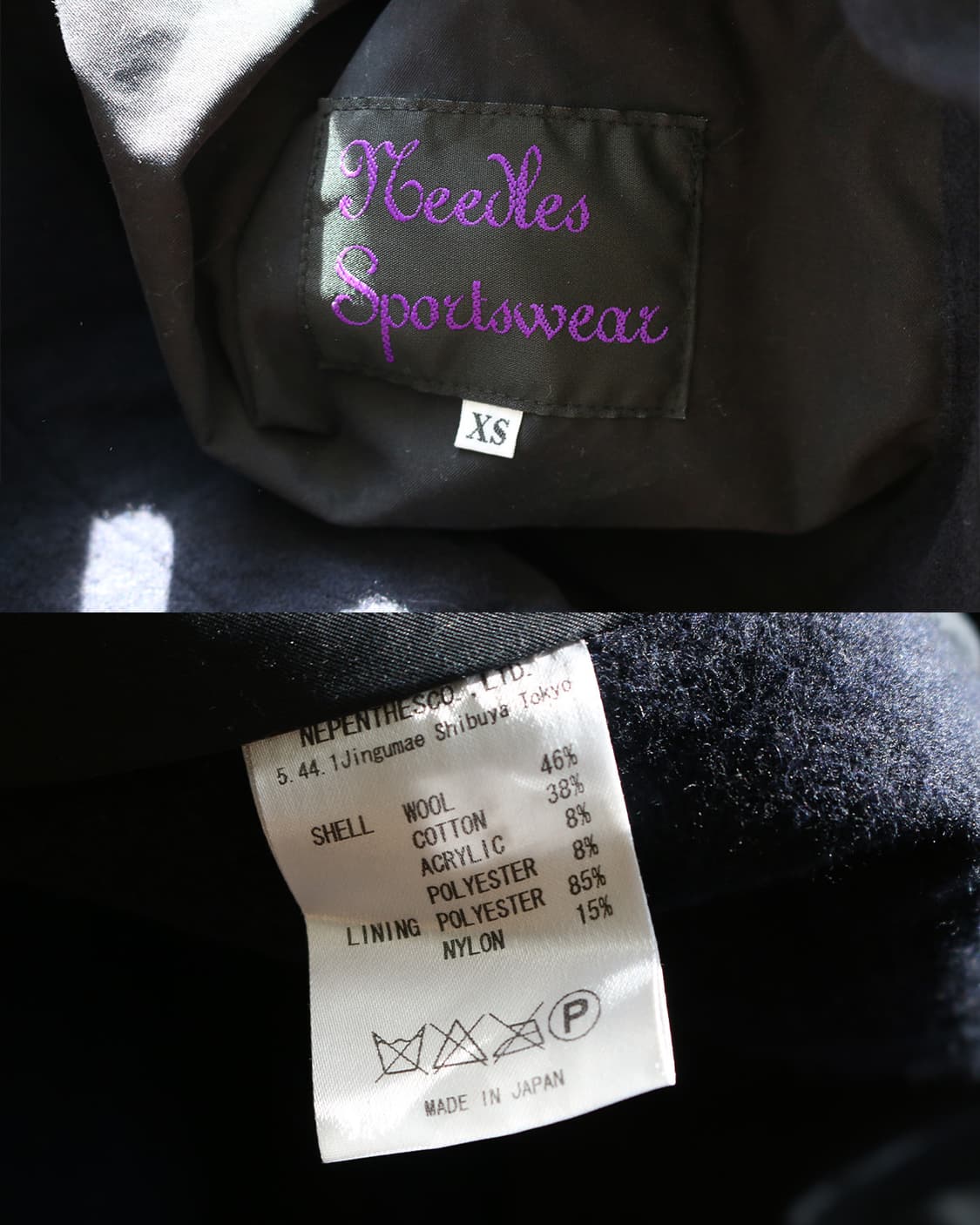 니들스 울 네이비 자켓 상품이미지10