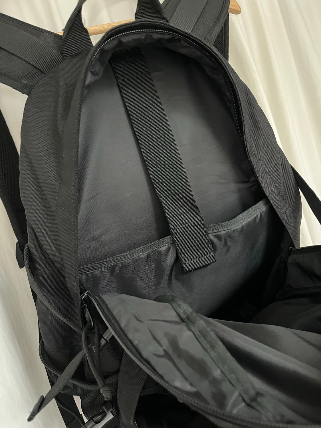 COVERNAT AUTHENTIC LOGO RUCKSACK BLACK 상품이미지5