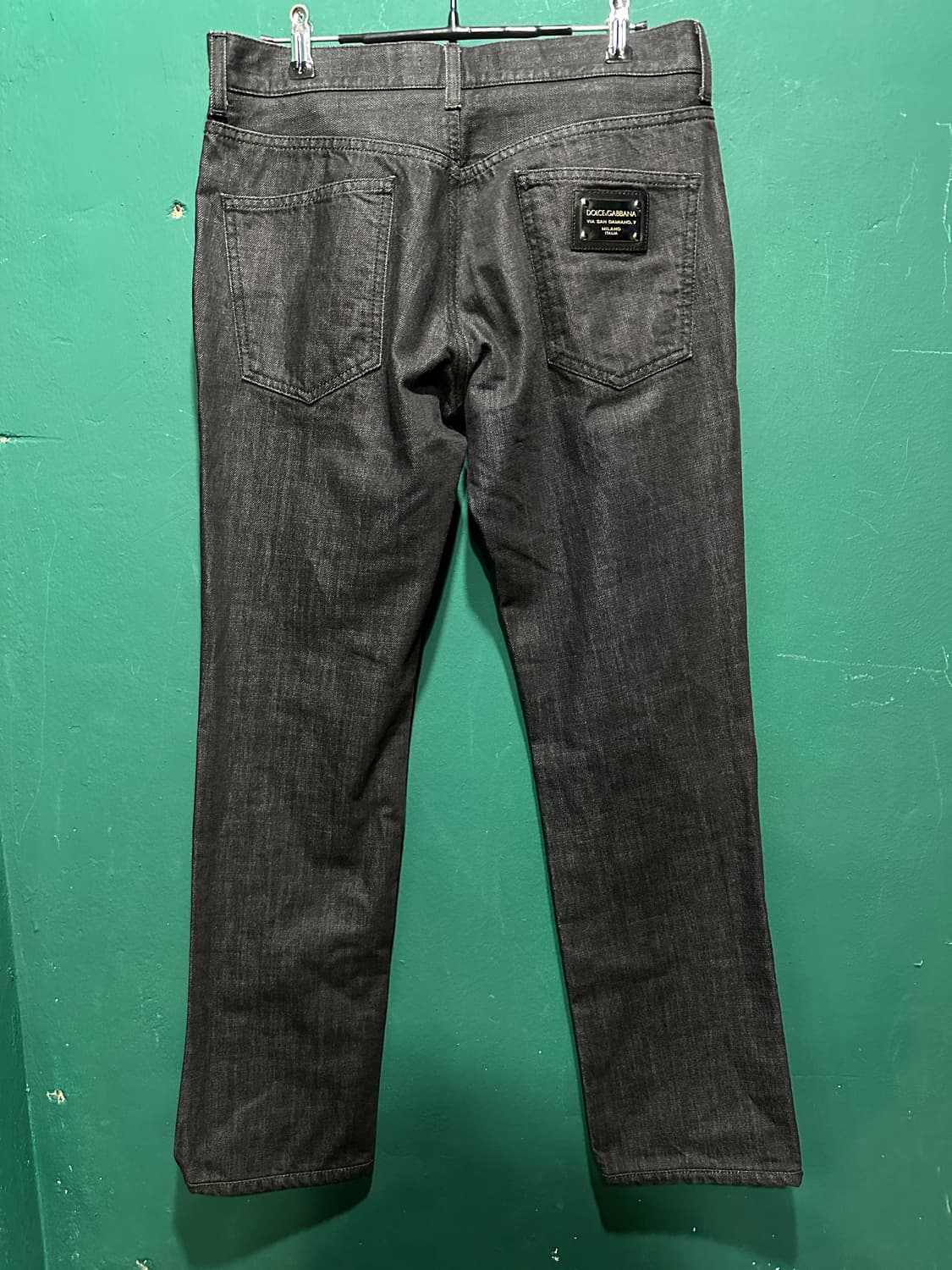 돌체앤가바나 패치 흑청데님 30-31 상품이미지3
