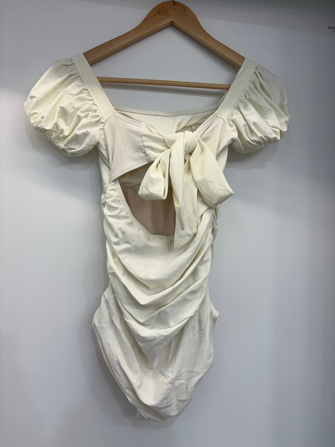 흰색 모노키니 수영복 상품이미지2