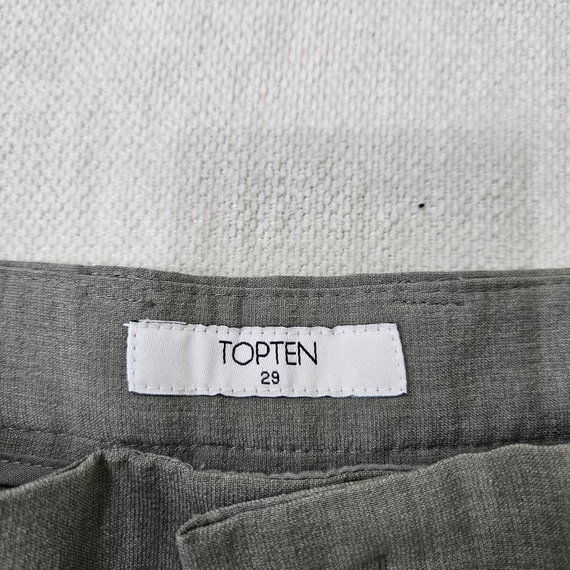 29 탑텐 남성 그레이 슬랙스 0403Y 상품이미지3