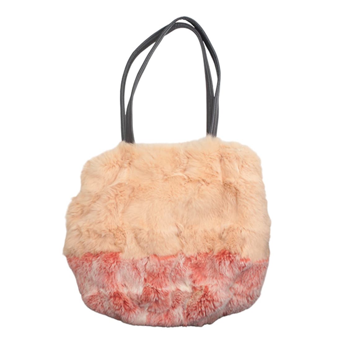 메이시 피치 래빗 퍼 숄더백 상품이미지1