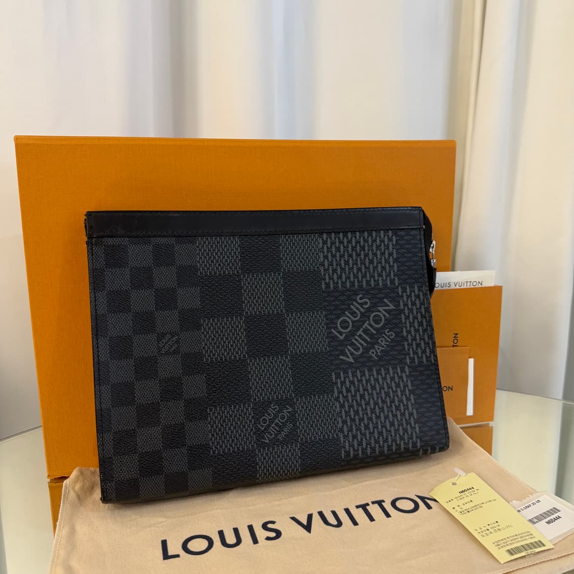 [정품] 루이비통 다미에 그라파이트 보야주 클러치백 N60444 상품이미지2