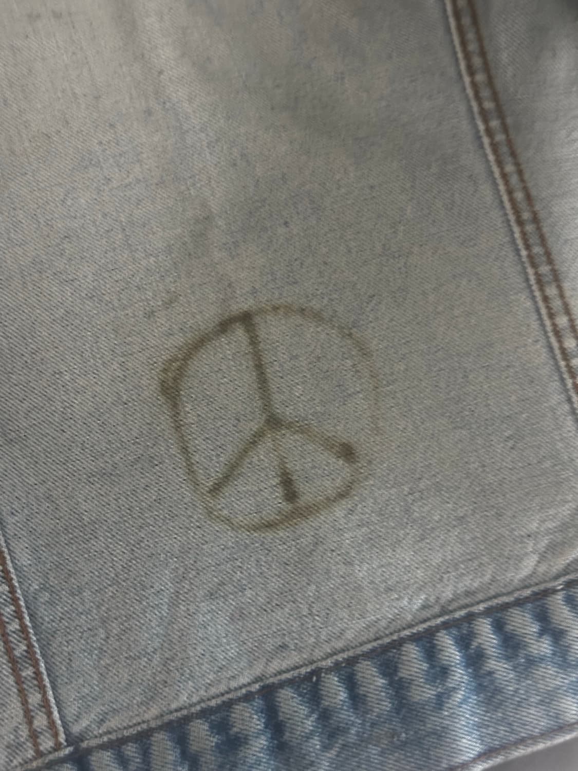 [S] FW99 마틴 마르지엘라 아티저널 실버 페인팅 자켓 팝니다 상품이미지4