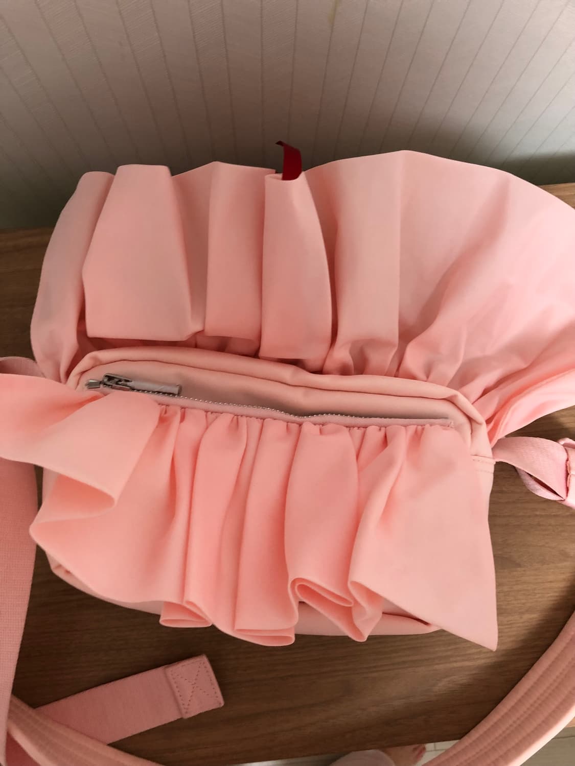 시몬로샤 러플 리본 가방 상품이미지2