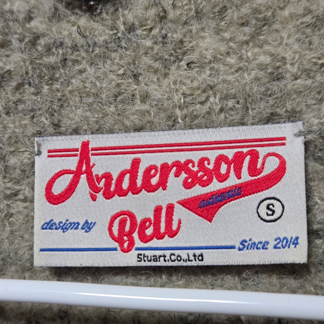 앤더슨벨 컬러블록 니트 탑 / 여성 니트/ 여자 니트  상품이미지5