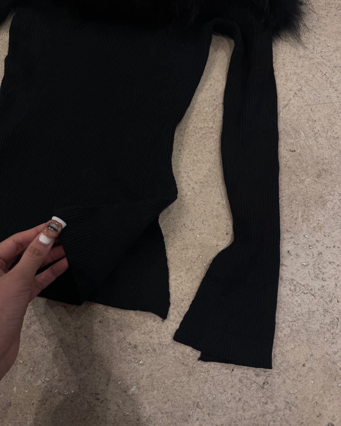 퍼 포인트 오프숄더 상품이미지3