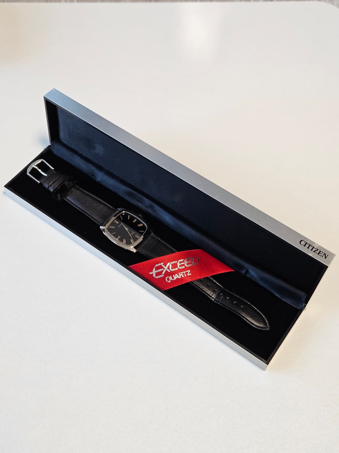 시티즌 익시드 빈티지 가죽 드레스 시계 상품이미지9