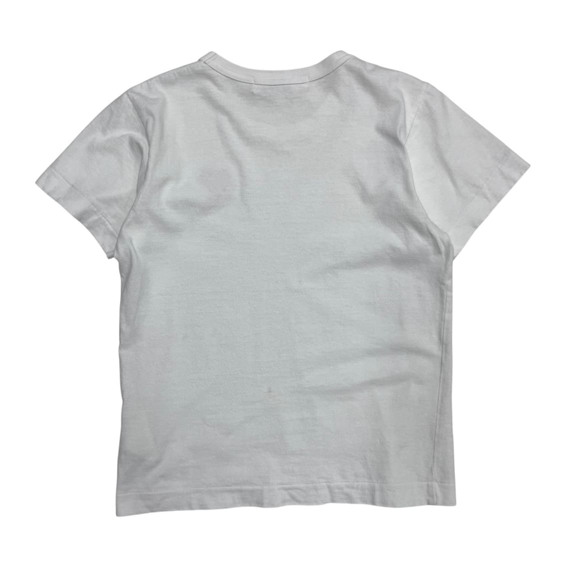 꼼데가르송 하트와펜 화이트 반팔티 S 상품이미지3