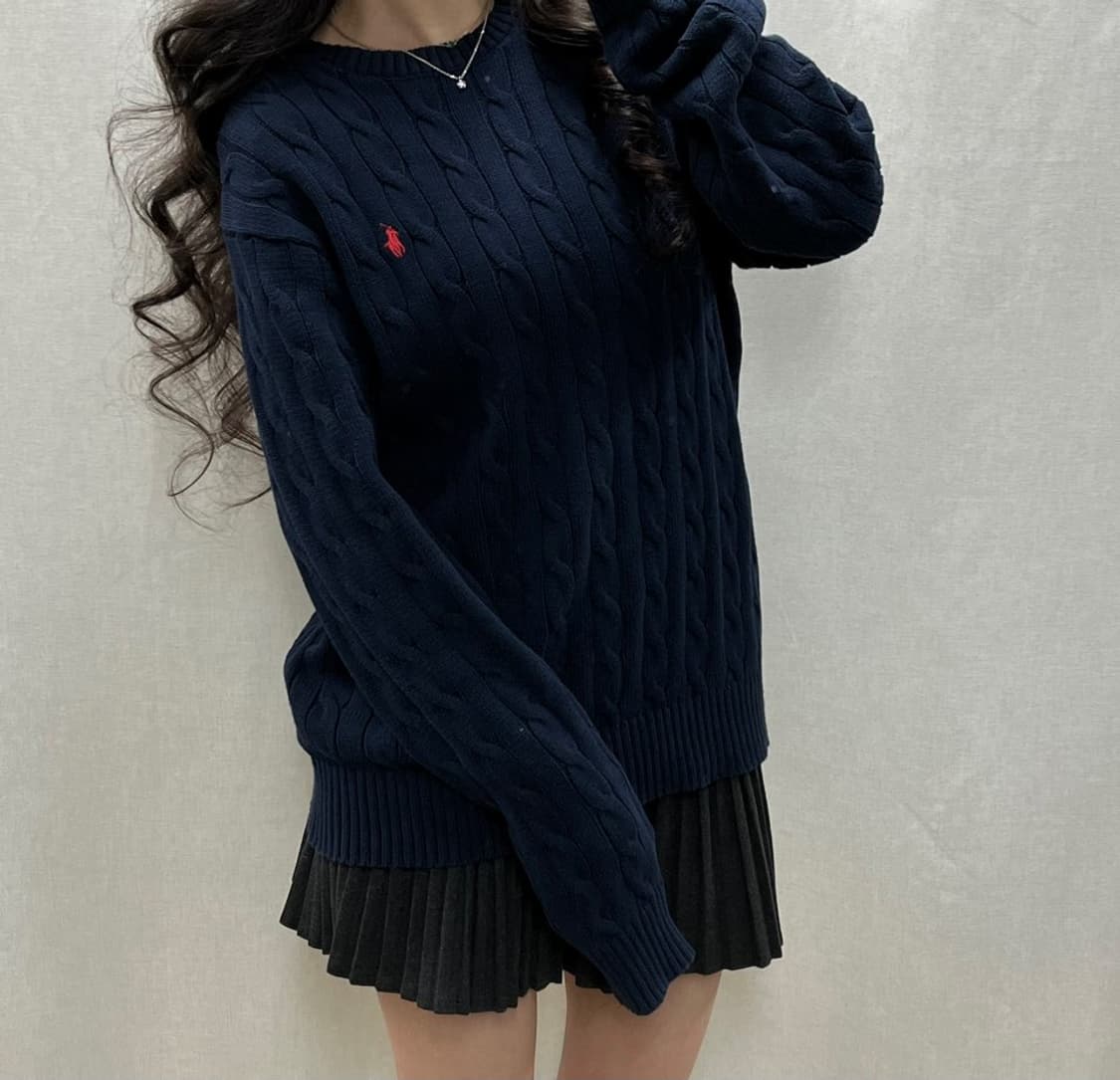 폴로 랄프 로렌 꽈배기 니트/#3521 상품이미지2