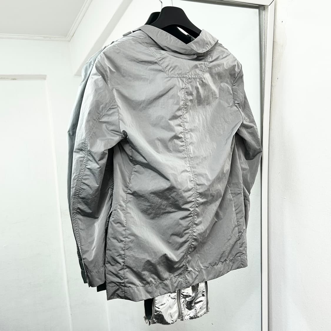 준지 20SS 리플렉티브 레이어드 후드 블레이저 자켓 상품이미지7