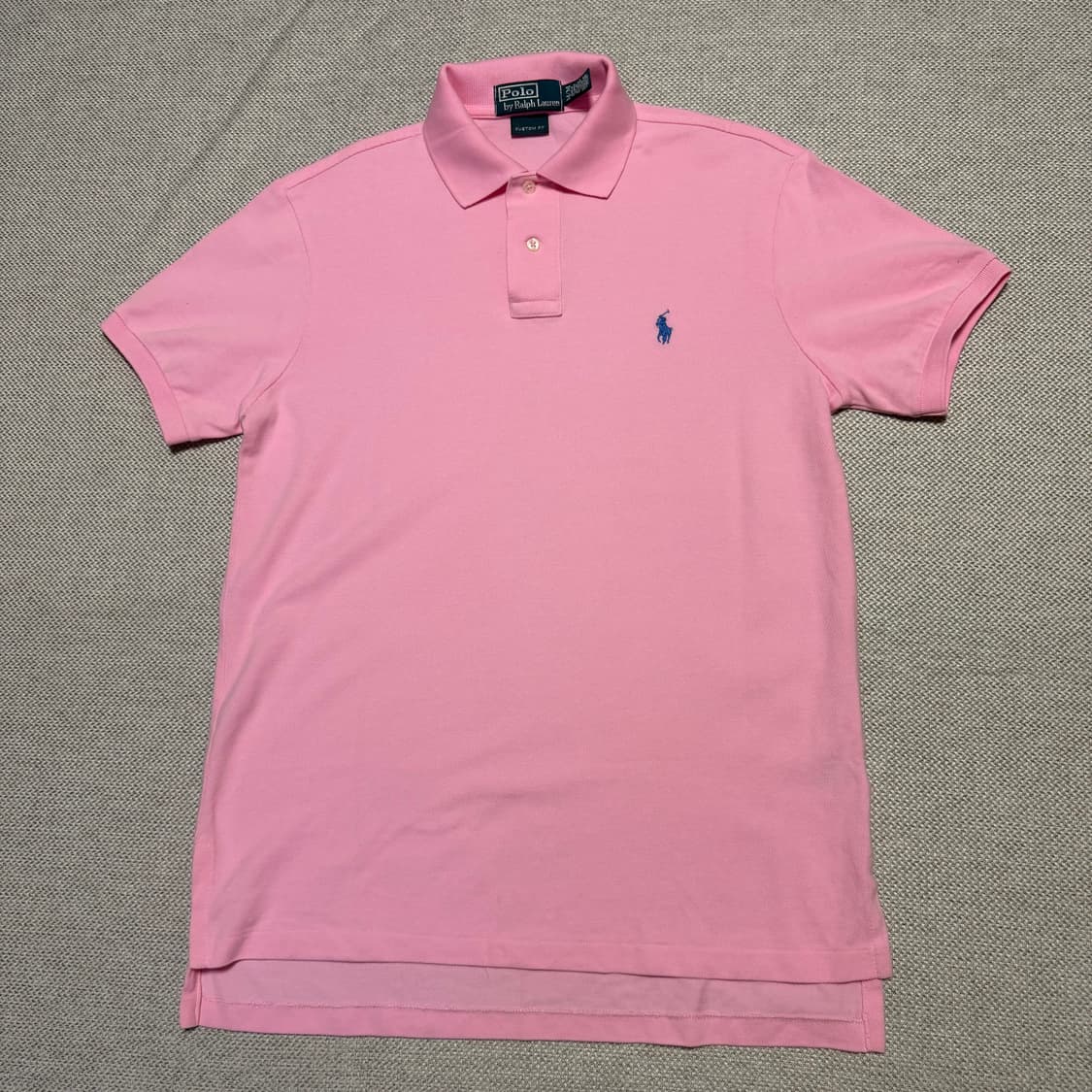 폴로 랄프로렌 핑크 반팔 카라티 상품이미지1